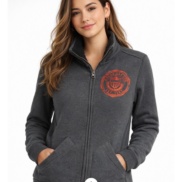 Polo Ralph Lauren Jackets & Blazers - Polo by Ralph Lauren Charcoal Sherpa Lined Utility Jacket